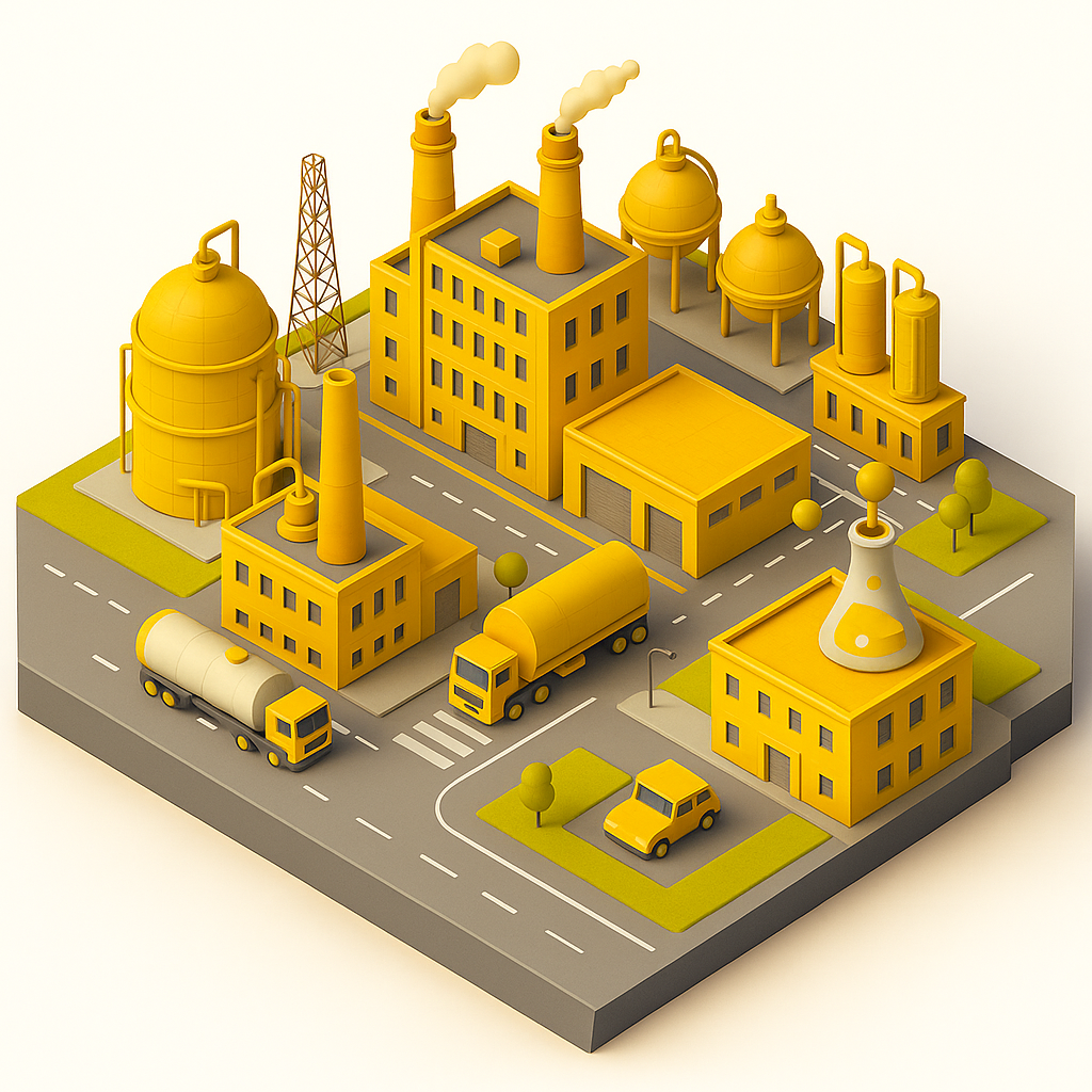 Coke, Petroleum, Chemicals, and Pharmaceuticals